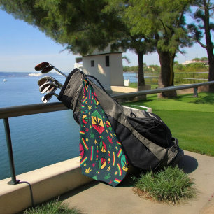 Serviette De Golf Paix mondiale