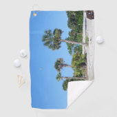 Serviette de golf Palm Trees (En situation)