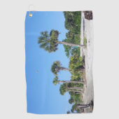 Serviette de golf Palm Trees (Devant)