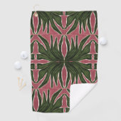 Serviette De Golf Palmiers verts (En situation)