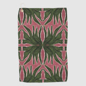 Serviette De Golf Palmiers verts (Devant)
