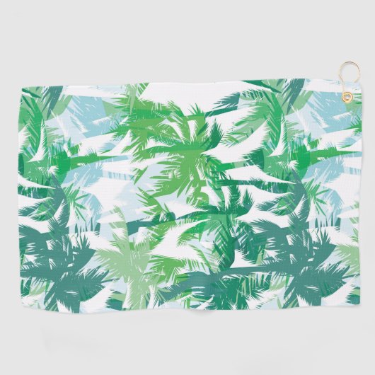 Serviette De Golf Palms Print Golf Towel (Horizontal)