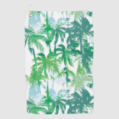 Serviette De Golf Palms Print Golf Towel (Devant)