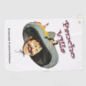 Serviette De Golf Pancho Villa 🔥 Héros Général Mexicain (Horizontal)