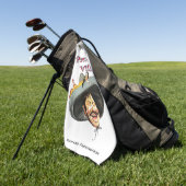 Serviette De Golf Pancho Villa 🔥 Héros Général Mexicain (Vert)