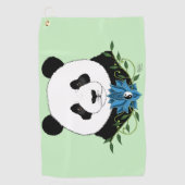 Serviette De Golf Panda Bear Lotus (Devant)