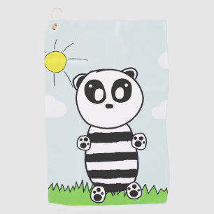 Serviette De Golf Panda Kids