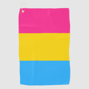 Serviette De Golf Pansexual Flag & Pride Love Golf community /LGBT 