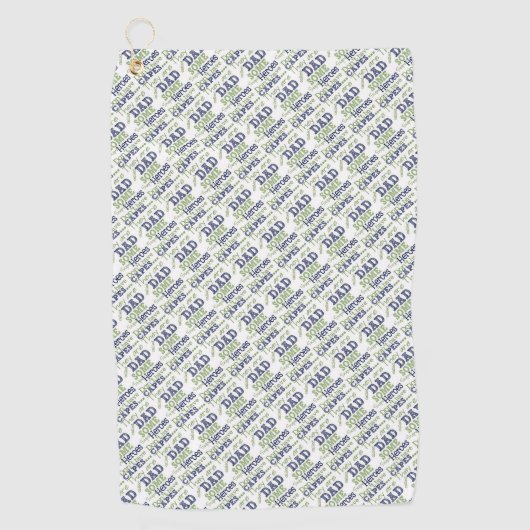 Serviette De Golf Papa (Devant)