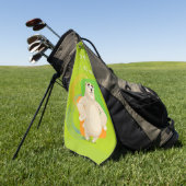 Serviette De Golf Papa (Vert)