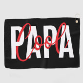 Serviette De Golf Papa Cool (Horizontal)