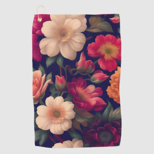 Serviette De Golf Papier peint à motifs floraux