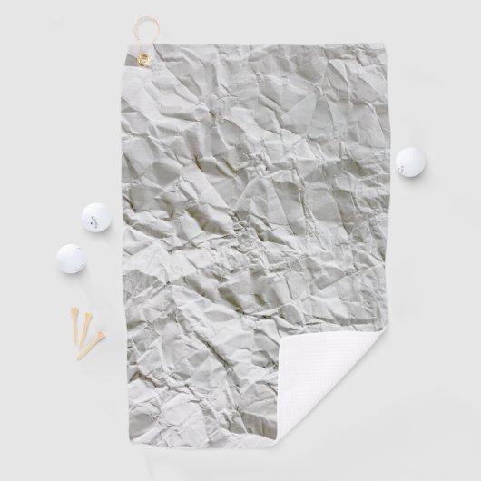 Serviette De Golf Papier ridé drôle (En situation)