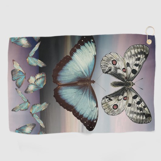 Serviette De Golf papillon (Horizontal)