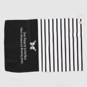 Serviette De Golf Papillon monarque (Horizontal)