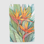 Serviette De Golf Paradis botanique tropical II (Devant)