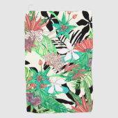 Serviette De Golf Paradis floral II (Devant)
