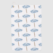 Serviette De Golf Parapluie de plage (Devant)