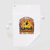 Serviette De Golf Parcelle de citrouilles la plus cool Halloween Sor (En situation)