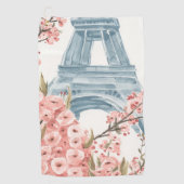 Serviette De Golf Paris Cerise Blossoms (Devant)