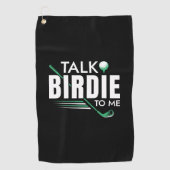 Serviette De Golf Parle Birdie à moi (Devant)