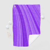 Serviette De Golf Parties scintillant violet oneuse (En situation)