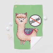 Serviette De Golf Pas de lama drama (En situation)