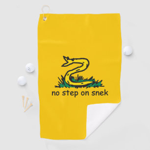 Serviette De Golf Pas de pas sur les mèmes de snek parodie de Gadsde
