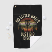 Serviette De Golf Pas De Petites Boules Juste Gros Disques Frisbee G (En situation)