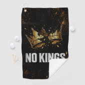 Serviette De Golf Pas de rois protestent (En situation)
