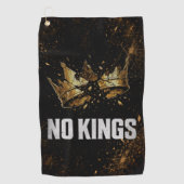 Serviette De Golf Pas de rois protestent (Devant)
