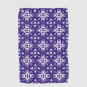 Serviette De Golf Passion violette la première (Devant)