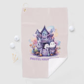 Serviette De Golf Pastel Hauntings (En situation)