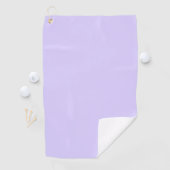 Serviette De Golf Pastel Lilac couleur solide | Classique | Élégant (En situation)