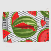 Serviette De Golf Pastèque Palestine - Slice (Horizontal)
