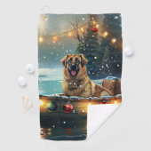 Serviette De Golf Pasteur anatolien Noël Festive Voyage (En situation)