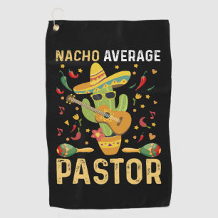 Serviette De Golf Pasteur moyen Nacho chef religieux Cinco De May