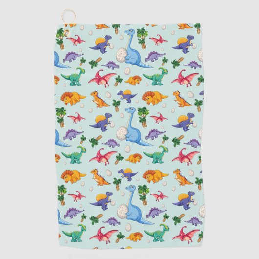 Serviette De Golf Patters de Colorful Cute (Devant)