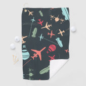 Serviette De Golf Patters de l'aviation (En situation)