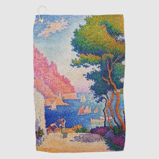 Serviette De Golf Paul Signac - Capo di Noli (Devant)