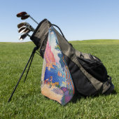 Serviette De Golf Paul Signac - Capo di Noli (Vert)