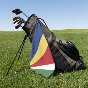 Serviette De Golf pavillon des Seychelles
