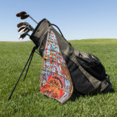Serviette De Golf Pavillon Kuala Lumpur (Vert)