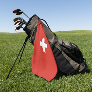 Serviette De Golf pavillon suisse