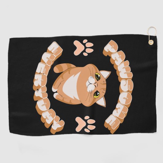 Serviette De Golf Pawsome tous les jours (Horizontal)