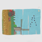 Serviette De Golf Pays-Bas Pays-Bas Pays-Bas (Horizontal)