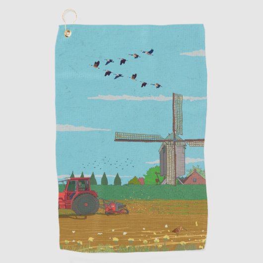 Serviette De Golf Pays-Bas Pays-Bas Pays-Bas (Devant)