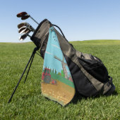Serviette De Golf Pays-Bas Pays-Bas Pays-Bas (Vert)