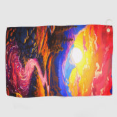 Serviette De Golf Paysage Ai (Horizontal)