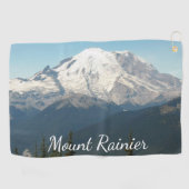 Serviette De Golf Paysage du Mont Rainier (Horizontal)
